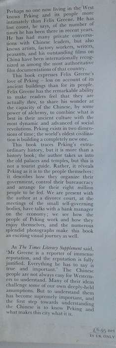 Peking by Felix Greene