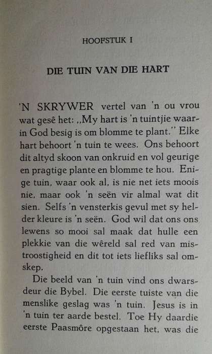 Die tuin van die hart deur JR Miller