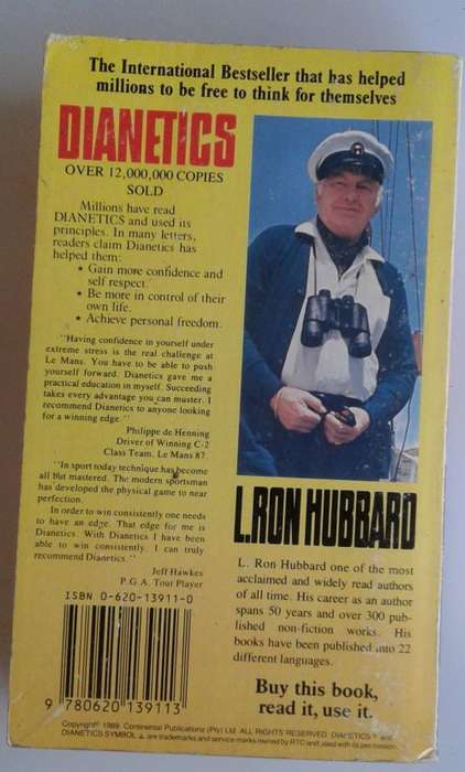 Dianetics by L Ron Hubbard