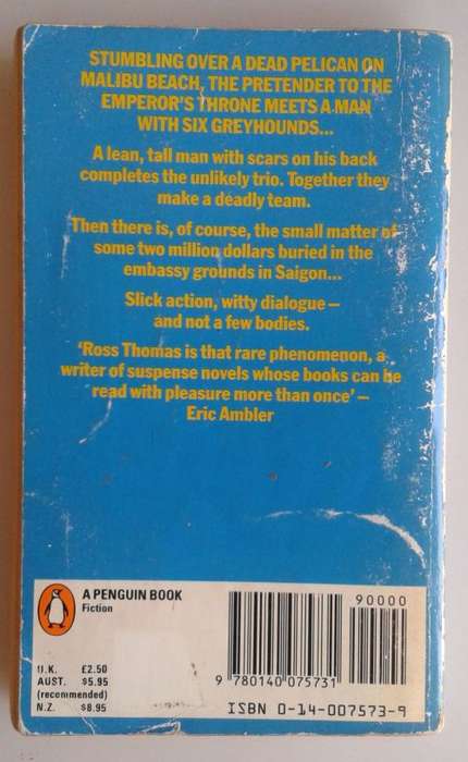 Chinaman`s chance by Ross Thomas