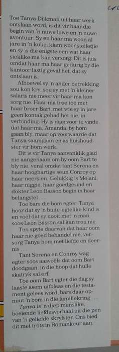 Tanya deur Hannah du Plessis