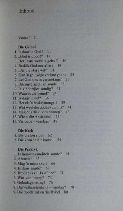 Die Bybel en U