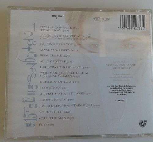 Falling into you - Celine Dion CD