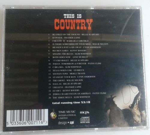 This is country CD