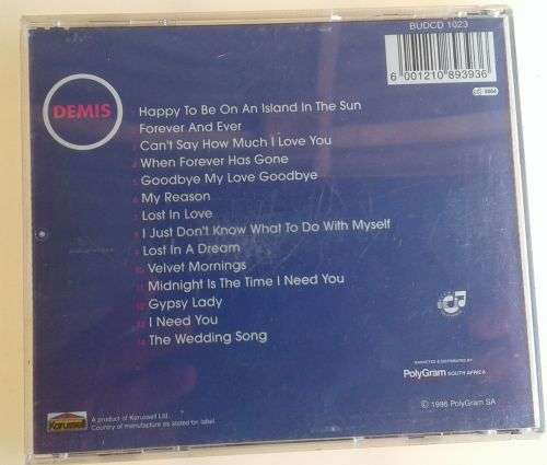 Lost in love - Demis Roussos CD