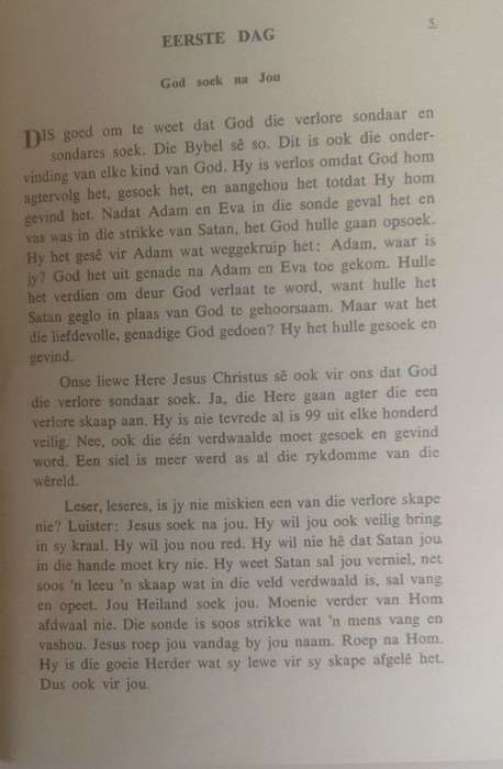 God soek na jou deur dr DR Snyman