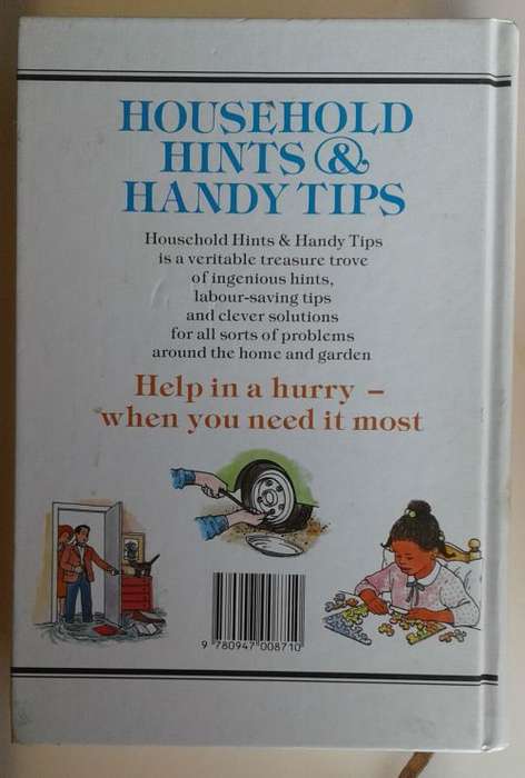 Household hints handy tips