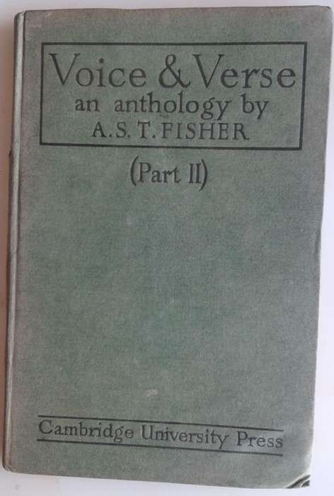 Voice Verse an anthology by AST Fisher