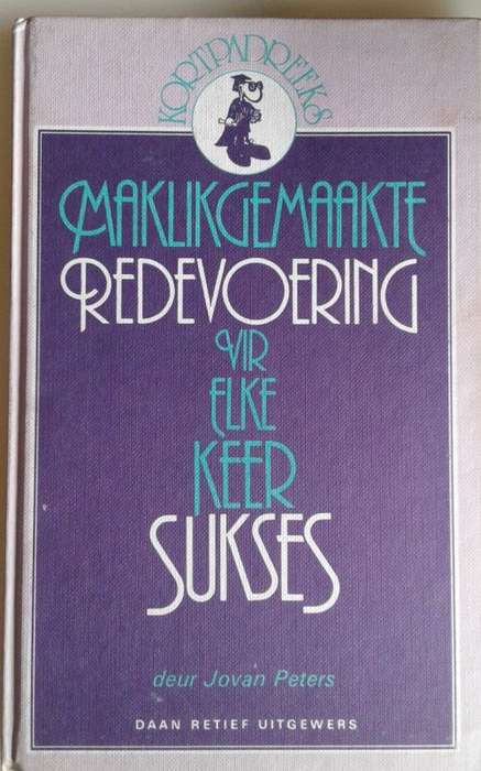 Maklikgemaakte redevoering vir elke keer sukses deur Jovan Peters