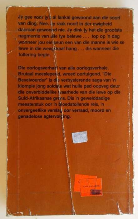 Die bevelvoerder deur Danie Potgieter