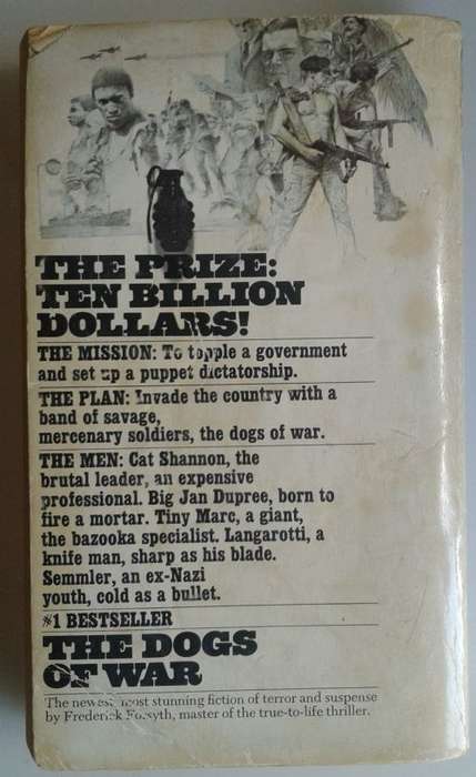 The dogs of war by Frederick Forsyth