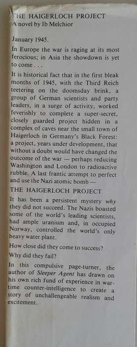 The Haigerloch project by Ib Melchior