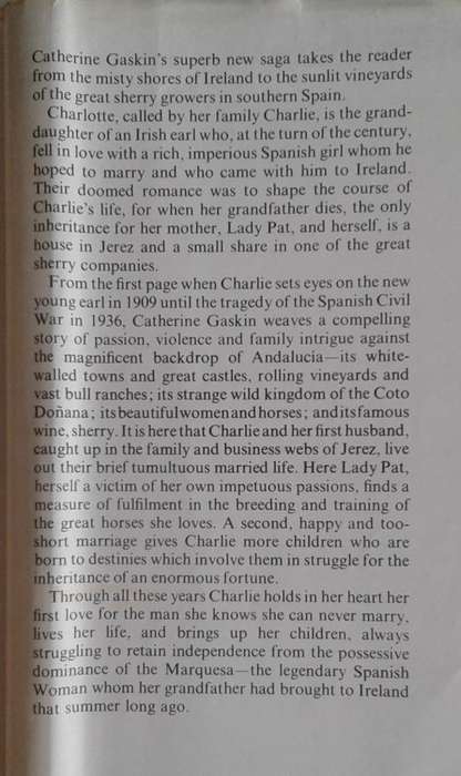 The summer of The Spanish woman by caTherine Gaskin