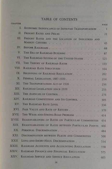 Economics of transportation by D Philip Locklin 1951
