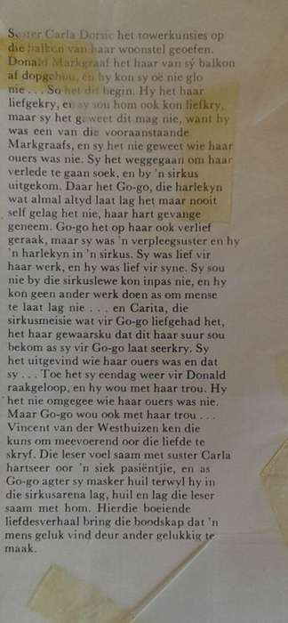 Rooi lag van die lewe deur Vincent van der Westhuizen