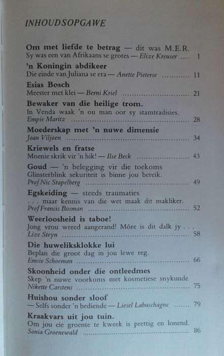 Vrou haar eie wereld - Pollenys Pollenys