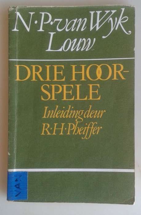 NP van Wyk Louw drie hoorspele