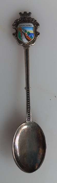 Anacapri souvenir spoon