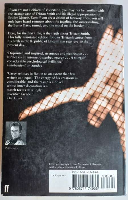 The unusual life of Tristan Smith by Peter Carey