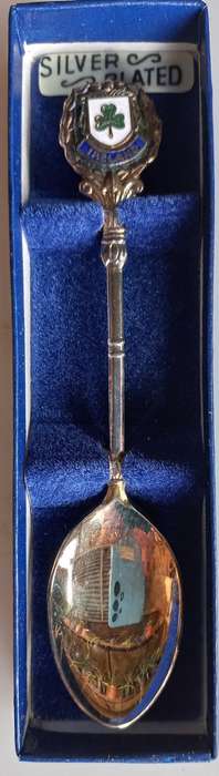 Ireland souvenir spoon (silver plated)