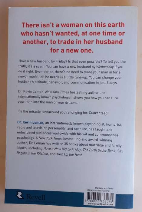 Have a new husband by Friday by dr Kevin Leman