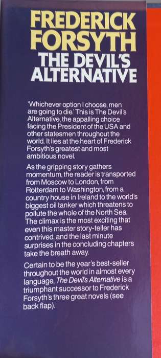 The devil`s alternative by Frederick Forsyth