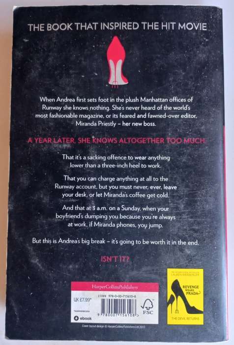 The devil wears prada by Lauren Weisberger