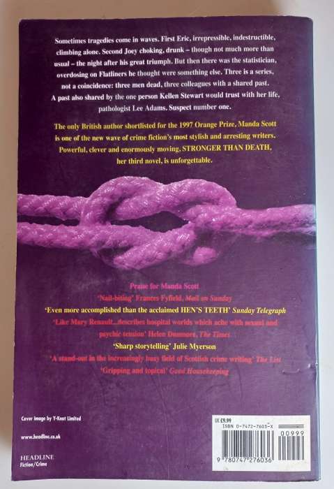 Stronger than death by Manda Scott