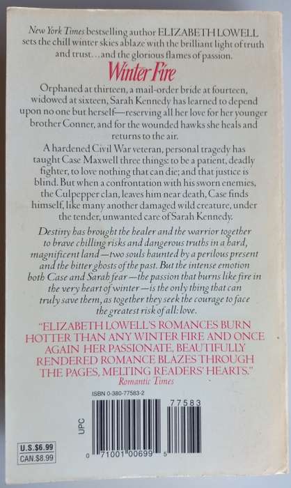 Winter fire by Elizabeth Lowell