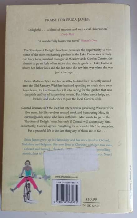 Gardens of delight by Erica James