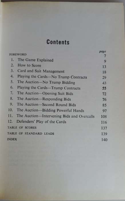 Contract bridge for beginners