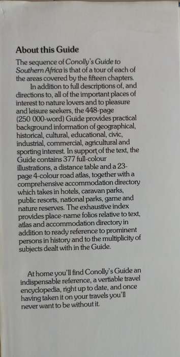 Conolly`s guide to Southern Africa by Denis Conolly