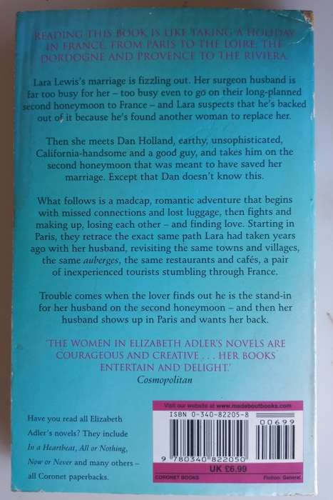 The last time I saw Paris by Elizabeth Adler