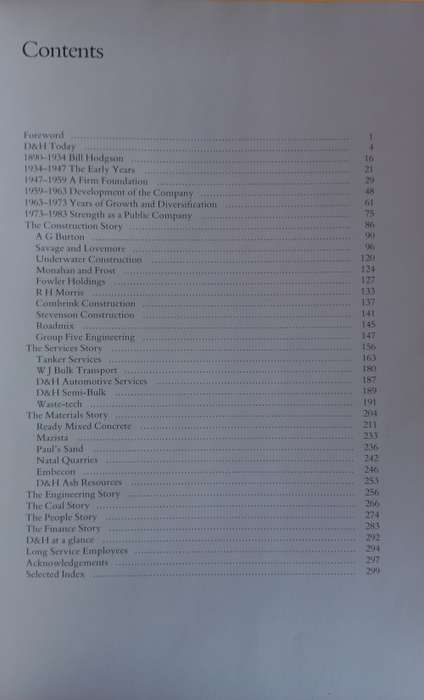 A foundation for the future, the Darling and Hodgson story 1934-1984