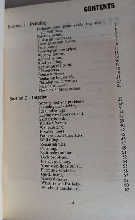 Do-it-yourself handbook