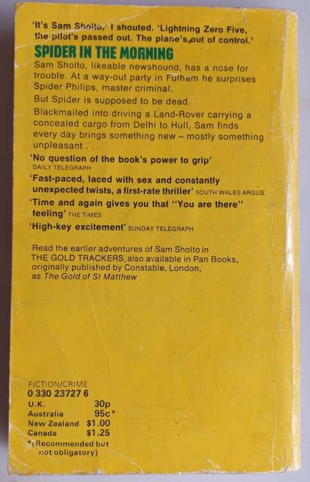 Spider in the morning by Duff Hart-Davis