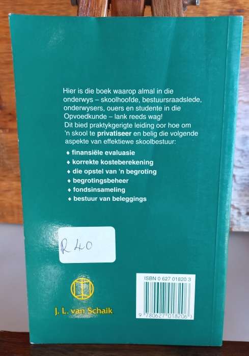 Die skool, finansiele bestuurstegnieke