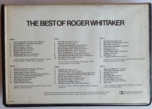 The best of Roger Whittaker - 3 tape box set