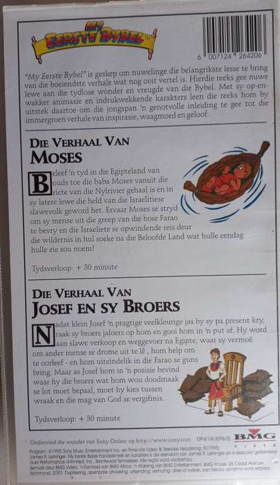 Die verhaal van Moses VHS