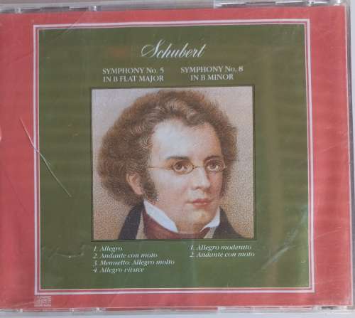 Schubert Symphony no 5 cd