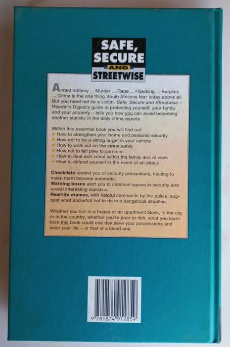 Safe, secure and streetwise