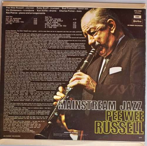 Pee Wee Russell - Mainstream jazz LP