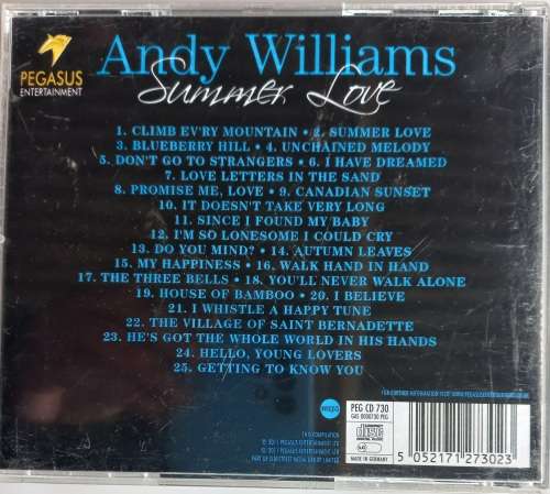 Andy Williams - Summer love cd