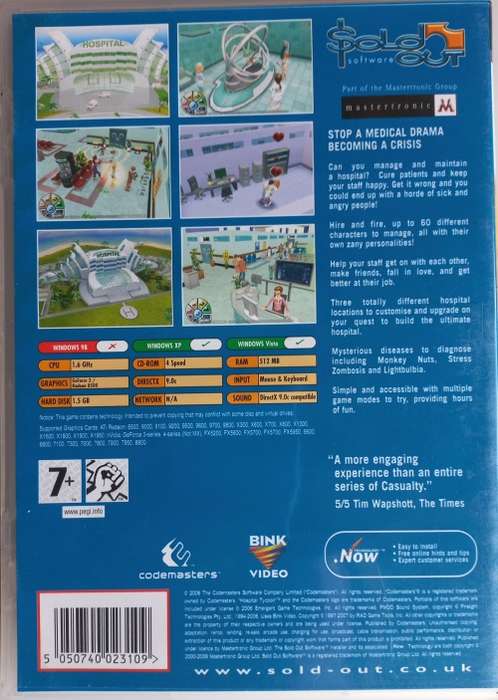 Hospital tycoon PC