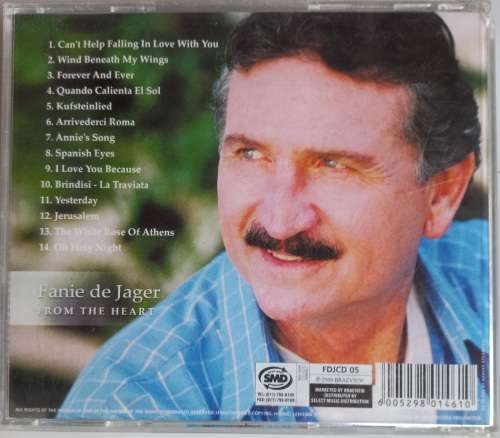 Fanie de Jager - From the heart cd