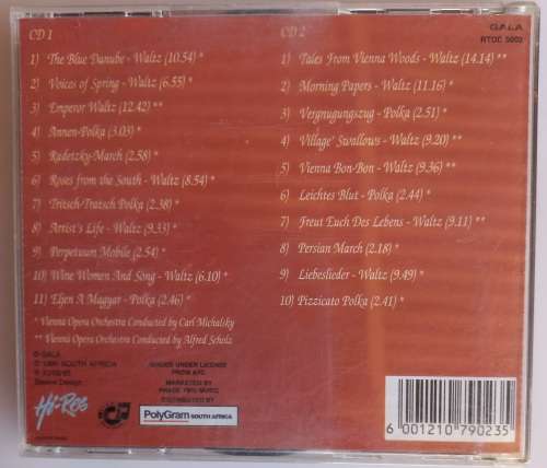 The most beautiful Strauss waltzes 2cd