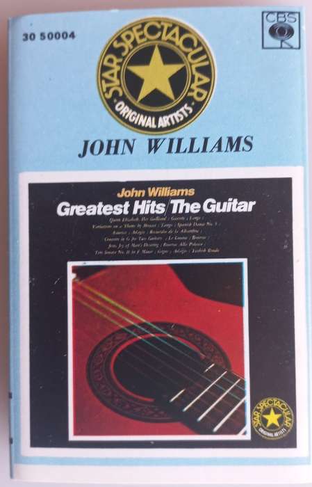 John Williams Greatest hits the guitar tape