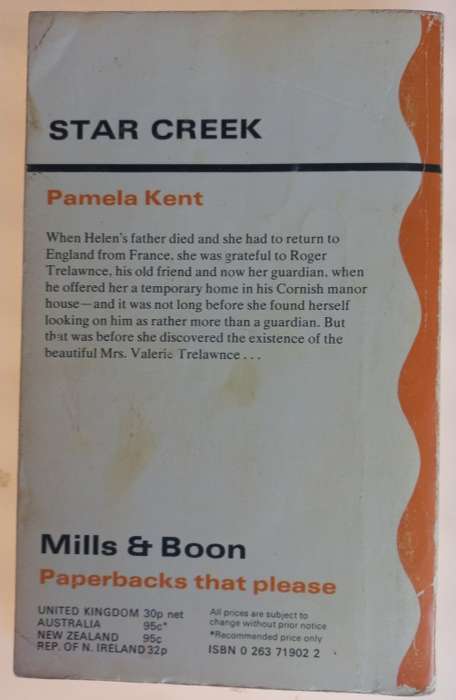 Star creek by Pamela Kent (Mills and Boon)