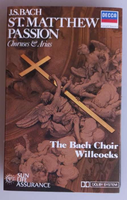 JS Bach St. Matthew passion tape