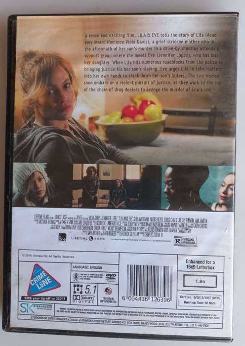 Lila and Eve dvd